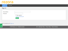 Tablet Screenshot of juliabfee.rezora.com