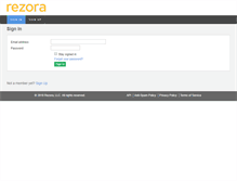 Tablet Screenshot of hihltd.rezora.com